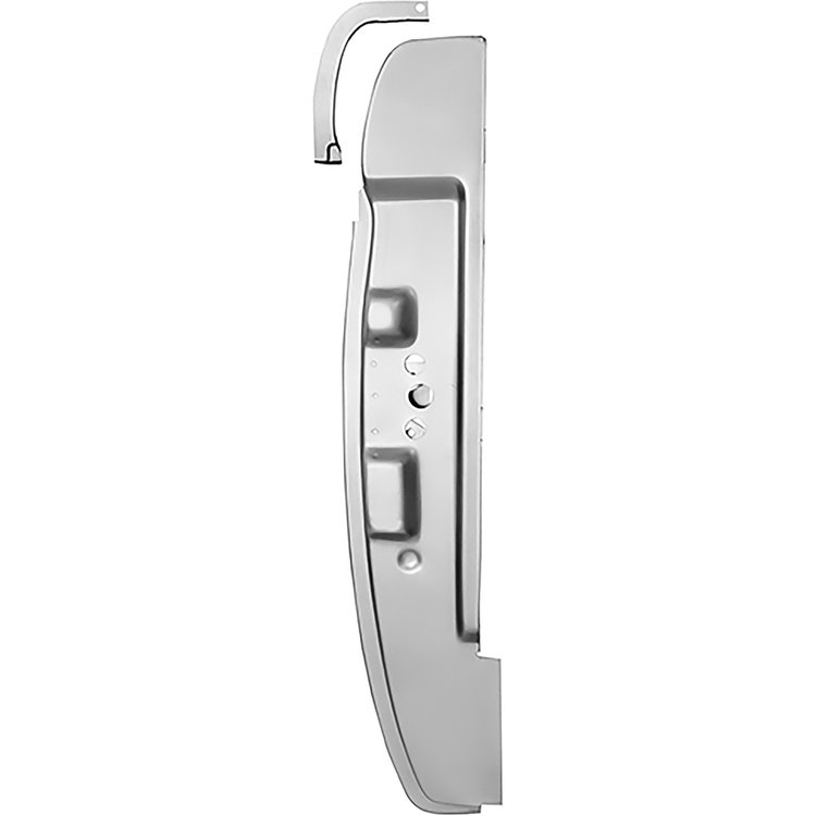 TR00350A Door Striker B-Pillar Post Assembly for 1966-1967 Ford Bronco [Right/Passenger Side]