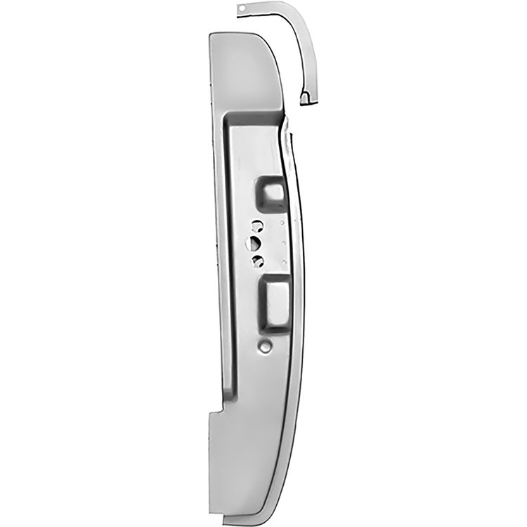 TR00350B Door Striker B-Pillar Post Assembly for 1966-1967 Ford Bronco [Left/Driver Side]