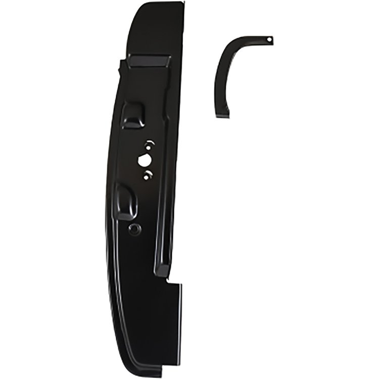 TR00350D Door Striker B-Pillar Post Assembly for 1968-1977 Ford Bronco [Left/Driver Side]