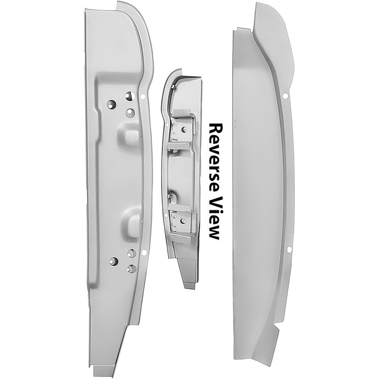 TR02500C Door Hinge A-Pillar Post Assembly for 1968-1977 Ford Bronco [Right/Passenger Side]