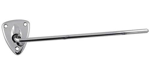 TR04144E 1973-79 Ford F150, F250, F350 Pickup Truck; Sun Visor Bracket; with Arm; Chrome; LH or RH