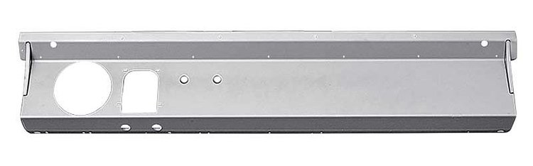 TR04320C 1966-77 Ford Bronco; Dash Panel Assembly; Blank Panel; For Customization