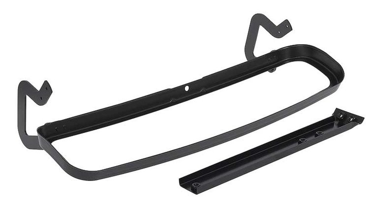 TR1026A 1956 Ford F-100 Truck; Cowl Top Vent Frame Kit; With Hinge, Brace For Handle Mechanism