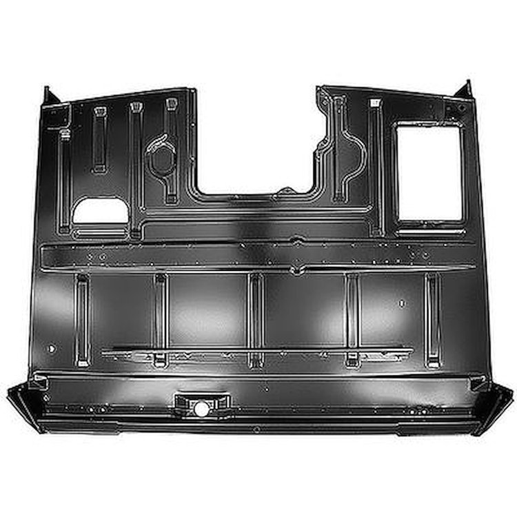 TR11005B 1953-55 Ford, F100, F250, F350 Pickup Truck; Complete Cab Floor Pan Assembly; EDP Coated