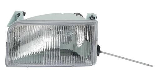 TR13008K 1992-97 F-150, F-250 Truck. Bronco Headlight Assembly; w/o Chrome Trim; Drivers Side