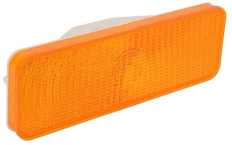 TR13200H Front Parking Lamp Assembly for 1981-1986 Ford F-100, F-150, F-250, F-350 Trucks, Bronco
