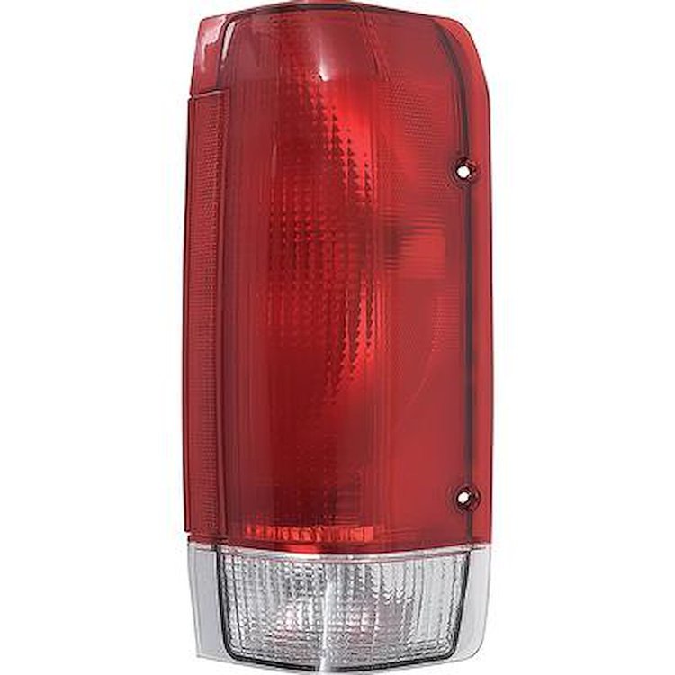 TR13450V 1987-89 Ford F150, F250, F350, Bronco; Tail Lamp Lens; RH Passenger Side