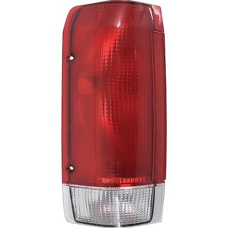 TR13450W 1987-89 Ford F150, F250, F350, Bronco; Tail Lamp Lens; LH Driver Side