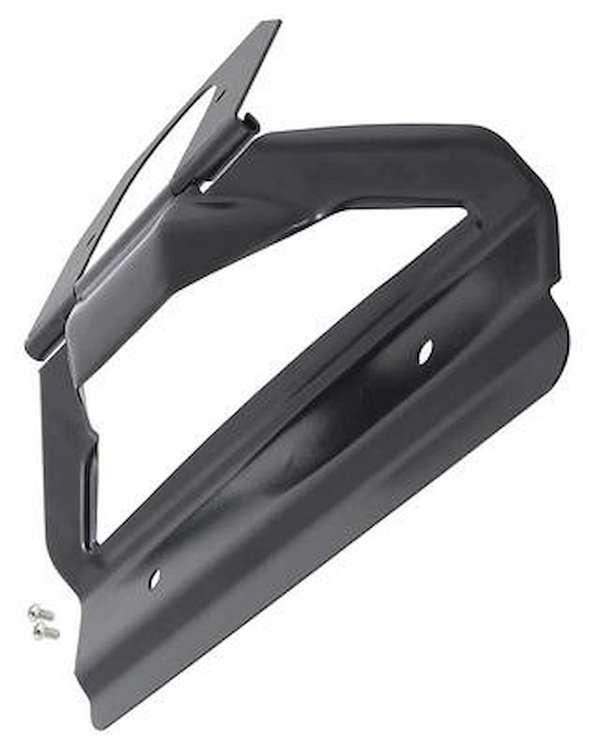TR13585B 1966-1977 Ford Bronco; License Plate Bracket, Black