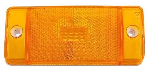 TR15A201H Side Marker Lamp; 1970-77 Ford Bronco, 1970-72 Pickup, Econoline; Front; Amber; RH or LH