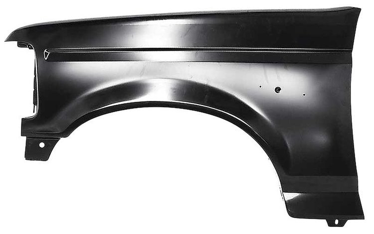 TR16005W 1991-96 Ford F150, F250, F350 Truck, Bronco; Front Fender; Drivers Side; EDP Coated