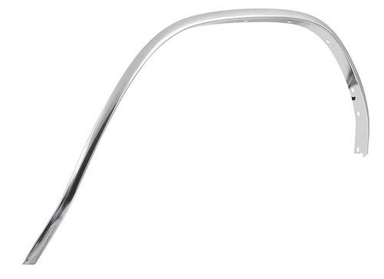 TR16038C 1973-79 Ford F150, F250, F350, 1978-79 Bronco; Front Wheel Opening Molding; Passenger Side