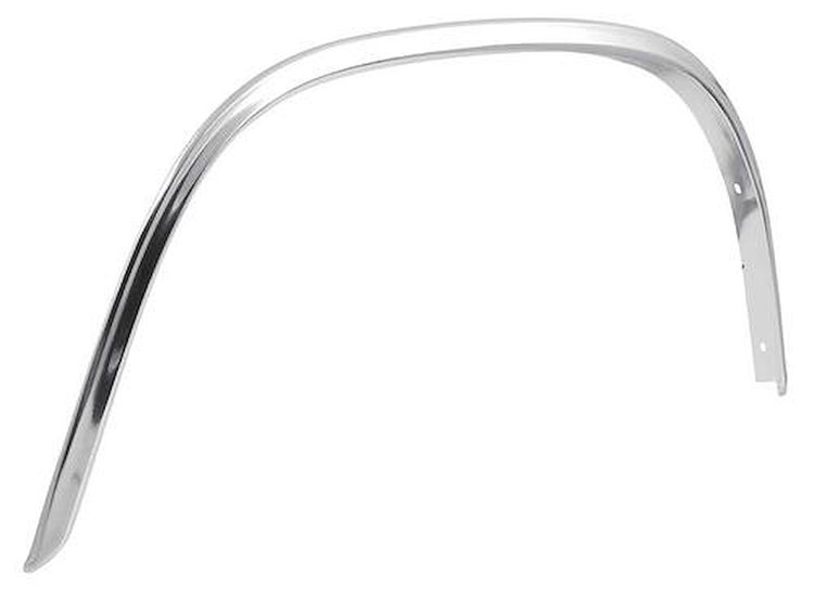TR16038F 1980-86 Ford F-100, F-250, F-350, Bronco; Front Wheel Opening Molding; LH Drivers Side
