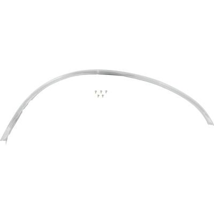TR16038G 1987-96 Ford F150, F250, F350, Bronco; Front Wheel Opening Molding; RH Passenger Side