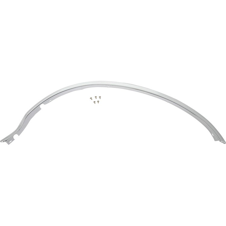 TR16038J 1992-98 Ford F150, F250, F350, Bronco; Front Wheel Opening Molding; Passenger Side