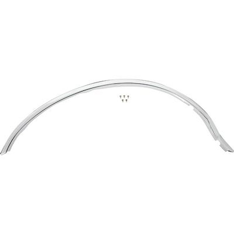 TR16038K 1992-98 Ford F150, F250, F350, Bronco; Front Wheel Opening Molding; Driver Side
