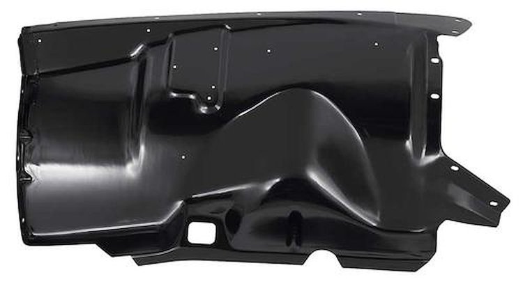 TR16054H 1953-56 Ford F100, F250, F350 Pickup; Front Inner Fender Apron; Passenger Side; EDP Coated