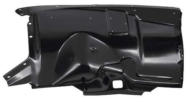 TR16054J 1953-56 Ford F100, F250, F350 Pickup; Front Inner Fender Apron; Driver Side; EDP Coated