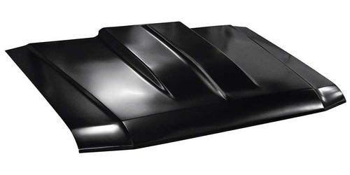 TR16612HC 1980-86 Ford; F100, F150, F250, F350, Bronco; Cowl Induction Hood Assembly; Steel; Bolt On; 2 in. Rise