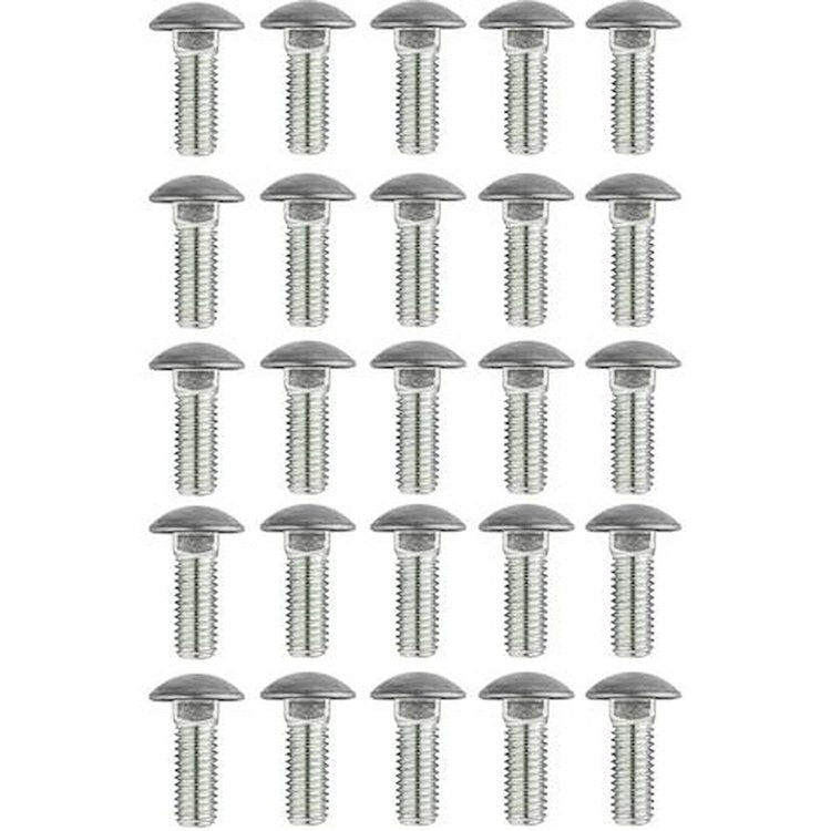 TR17758A 7/16-14 x 1-1/2 in.; Bumper Bolt; Stainless Steel Cap; Box of 25