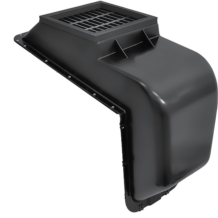 TR18457A Heater Air Inlet Vent Duct Plenum 1966-77 Ford Bronco