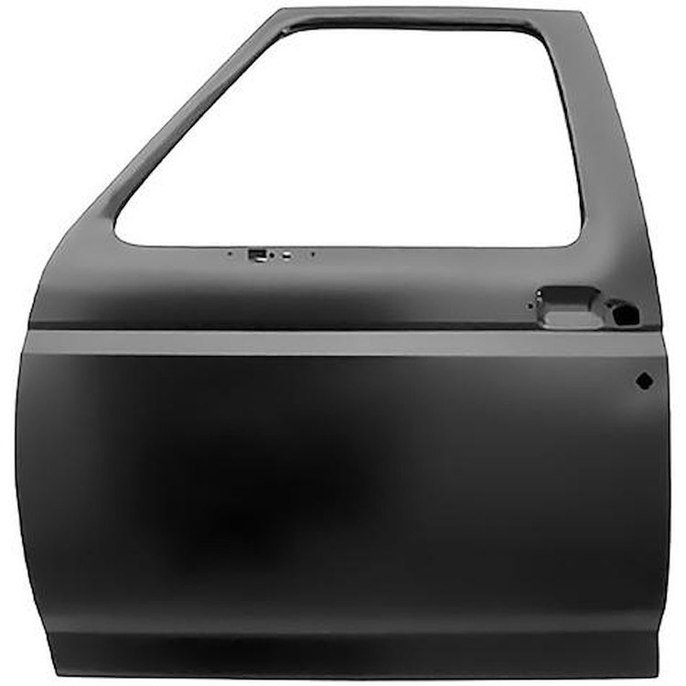 TR20124P 1987-91 Ford F100, F150, F250, Bronco; Front Door Shell; Driver Side; EDP Coated