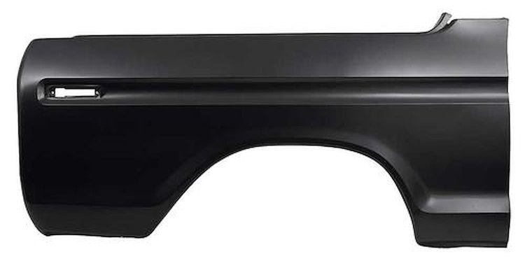 TR27842S 1978-79 Ford Bronco; Full Quarter Panel Skin; Passenger Side; EDP Coated