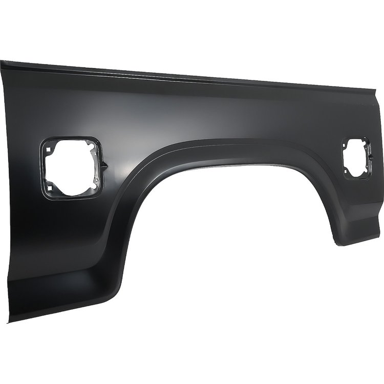 TR27844R 1980-86 F-Series Pickup Truck; Bedside Wheel Arch Extension Panel; Dual Fill Hole; LH