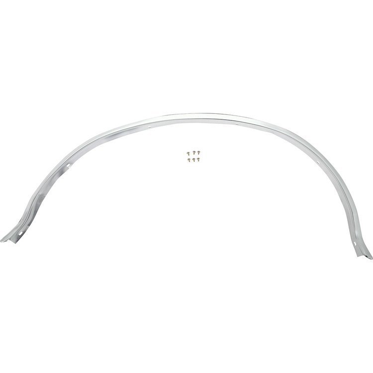 TR29164M 1992-98 Ford F150, F250, F350, 1992-96 Bronco; Rear Wheel Opening Molding; Passenger Side