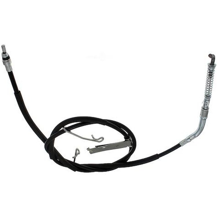 TR2A635U 2000-04 Ford F-250, F-350 Super Duty; Parking Brake Cable; Rear; Cable Length 89.17 in.; Conduit Length 78.35 in.; Rear