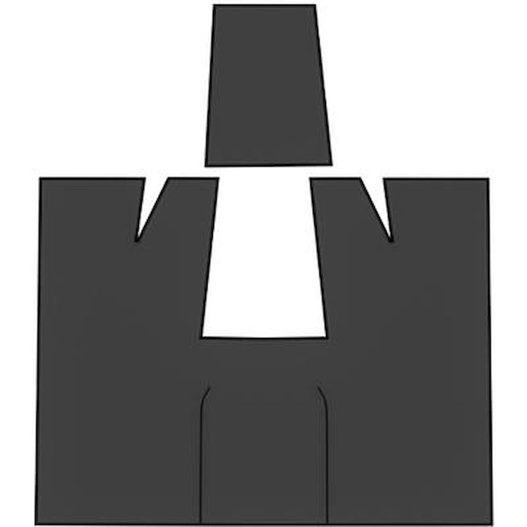 TR5023 1980-86 Ford F-Series Regular Cab Truck; EVA Floor Sound Deadener Set; 1 Piece