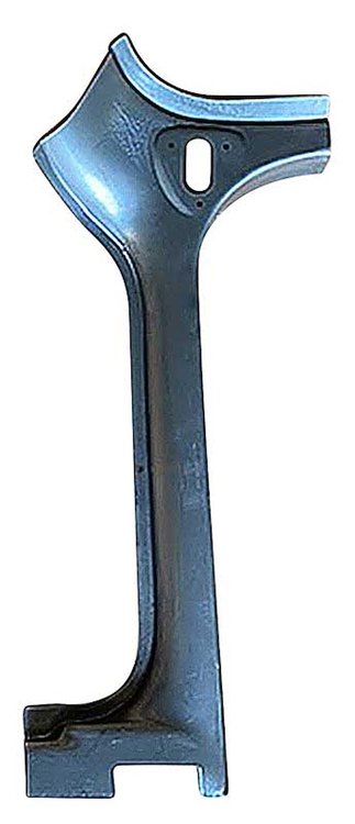 TR5610R 1956 Ford F-100, F-250, F-350 Truck; Inner Windshield Pillar Post Repair Panel; Passenger Side; RH