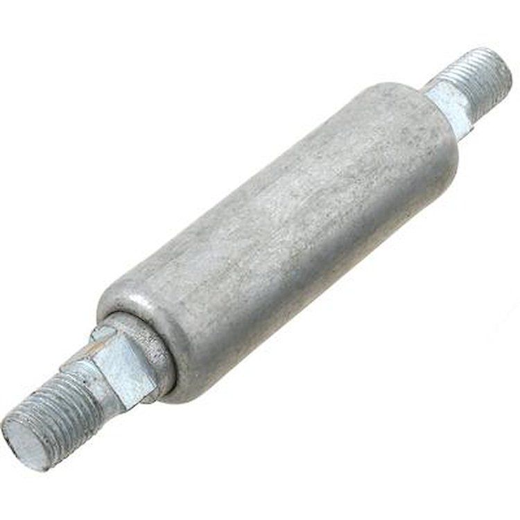 TR5781A 1932-48 Ford Car and Truck; Shackle Stud; Steel With Rubber Insert; Upper Or Lower; 4.015 in. Long x 3/4 in. OD