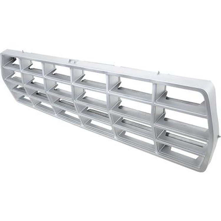 TR8150F 1978-79 Ford F100, F250, F350 Truck, Bronco; Grille Insert; Argent Silver