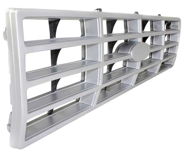 TR8150N 1982-86 Ford F-150, F-250, F-350, Bronco; Grill Assembly; Argent Silver