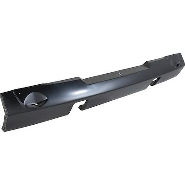 TR8188E 1955-56 Ford F-100, F-250, F-350 Pickup; Front Lower Valance Panel; with Park Light Holes; with Bumper Bracket Cut-Outs