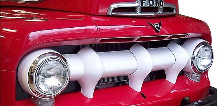 TR8200B 1951-52 Ford F1, F2, F3 Truck; Grille; Paintable EDP