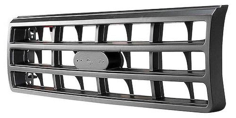 TR8200S 1987-88 Ford F-150, F-250, F-350, Bronco; Grill Assembly; Without Emblem; Black