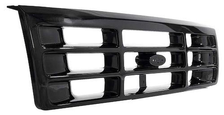 TR8200Y 1992-96 Ford F-150 / F-250 / F-350 / Bronco Grill; Black
