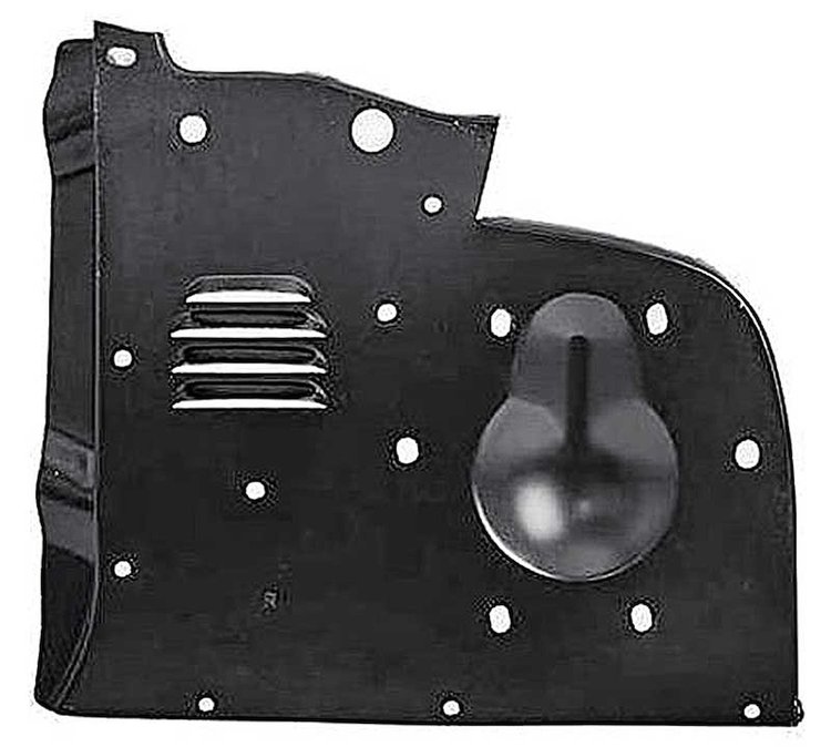 TR8310C 1956 Ford F-100, F-250, F-350 Truck; Radiator Grille Air Deflector; Passenger Side; RH