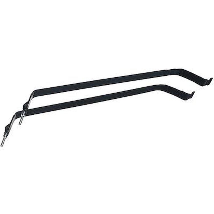 TR9057BU Rear Mount Gas Tank Straps Fits Select 1973-1995 Ford Trucks [Upper Set, For 19 Gallon Tank]