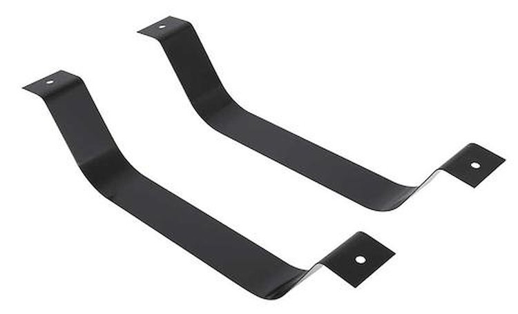 TR9057G 1980-96 Ford Bronco; Lower Mounting Straps; For 32 Gallon Rear Mount Gas Tank; Pair