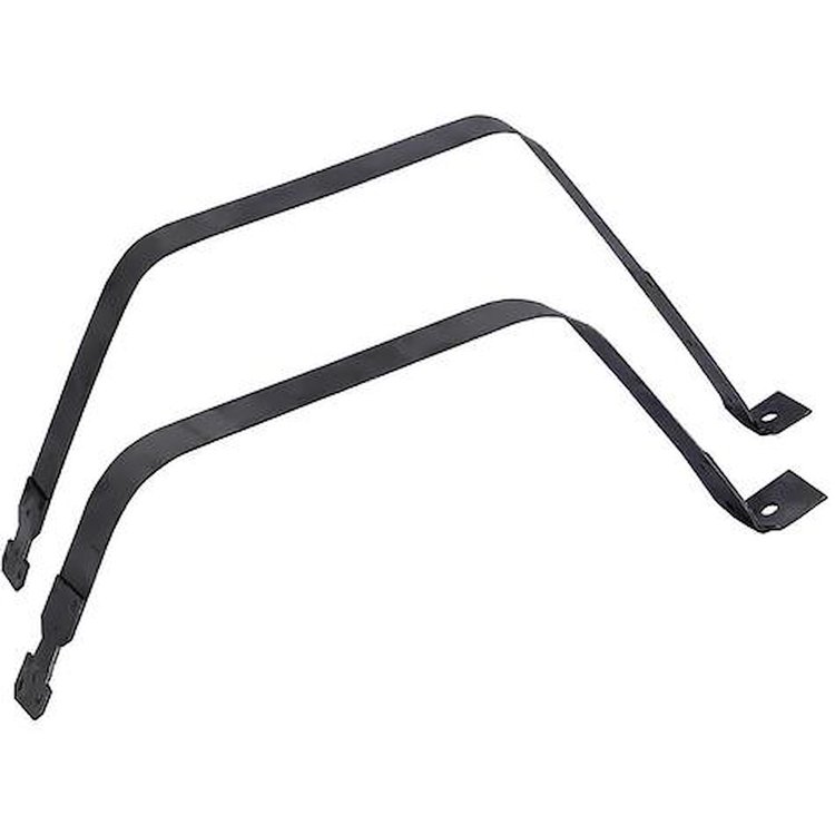 TR9057L 1997-03 Ford F100, F150, F250, F350 With 6-1/2 Bed; Side Mount Gas Tank Strap Set; For 24.5 Gallon 57 in. Long Tank