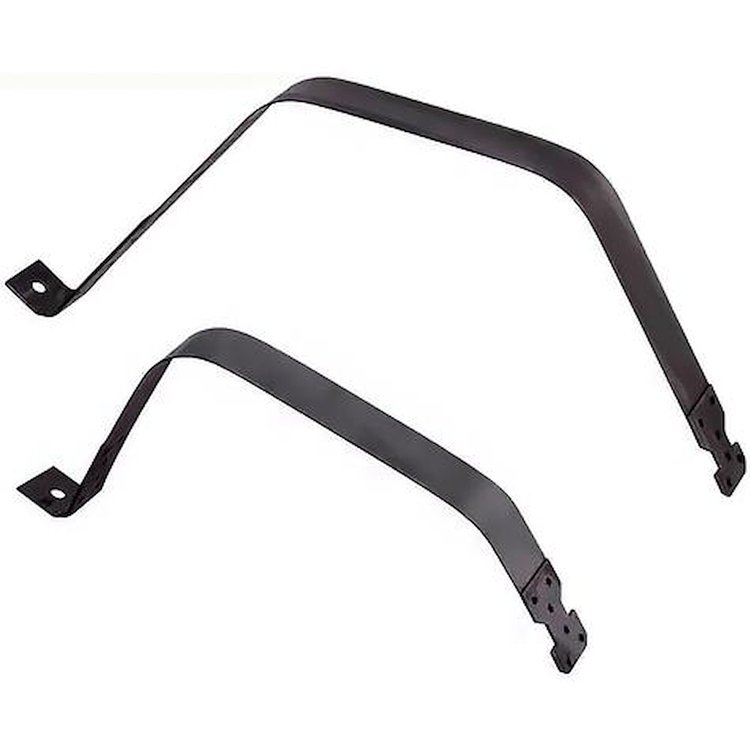 TR9057N 1997-03 Ford F100, F150, F250, F350 With 8 Bed; Side Mount Gas Tank Strap Set; For 30 Gallon 60 in. Long Tank
