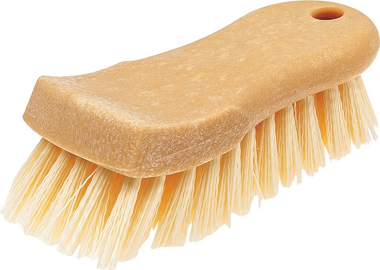 Tire Brush Strong Bristles 6 Handle