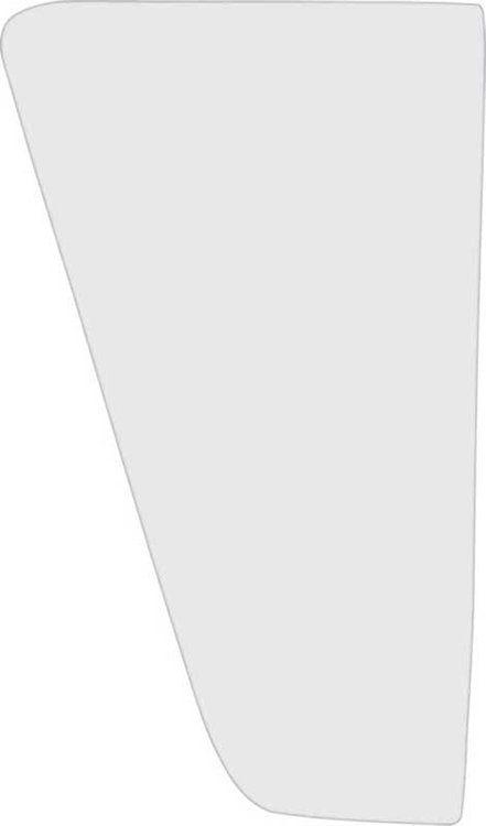 VG2200C Vent Glass 1958 Impala/Full-Size 2-Door Coupe/Convertible LH/RH Clear