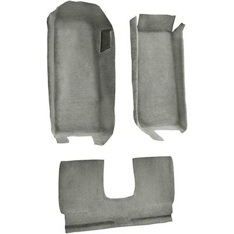 VT1109944 2005-13 Chevrolet Corvette; Coupe; Front Molded Carpet; w/ Rear Seat Riser; Truvette; Shale