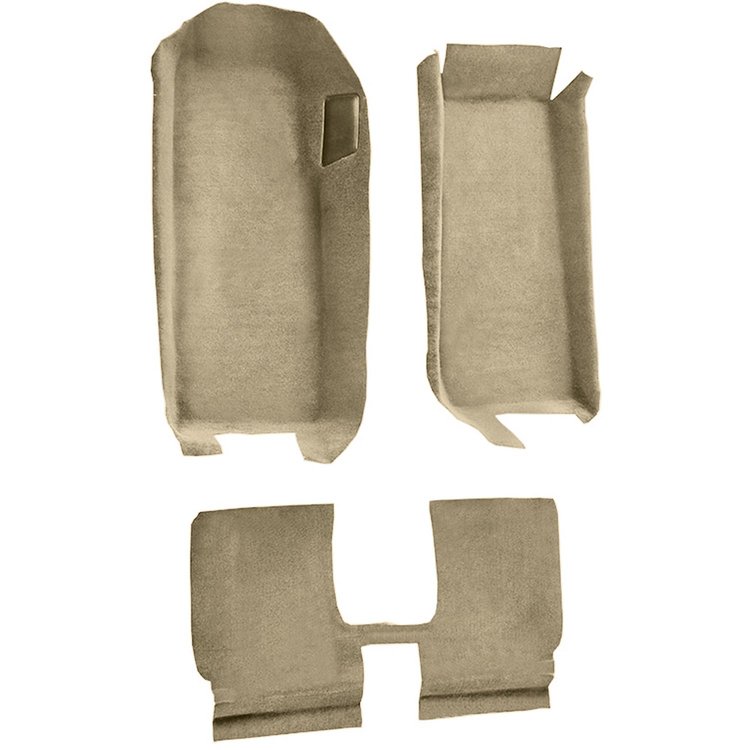 VT1110527 2005-13 Chevrolet Corvette; Convertible; Front Molded Carpet; w/ Rear Seat Riser; Truvette; Cashmere