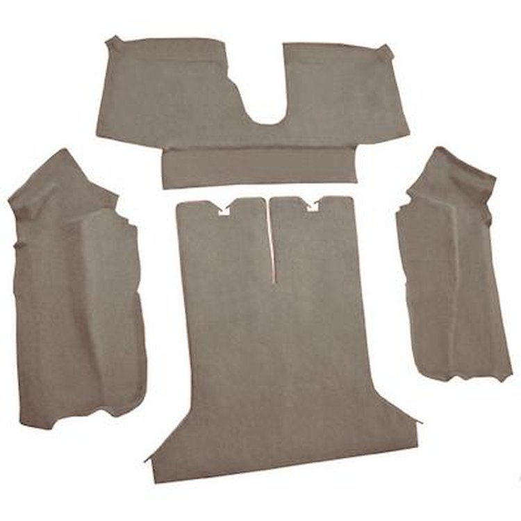 VT1122527 1984-87 Chevrolet Corvette; Coupe; Rear Molded Carpet; Cutpile; Gray