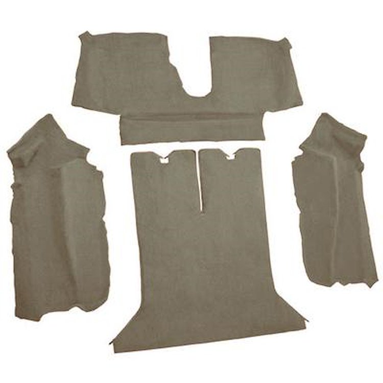 VT1125728 1990-93 Chevrolet Corvette; Coupe; w/ 2 Door Latches; Rear Molded Carpet; Cutpile; Medium Beige